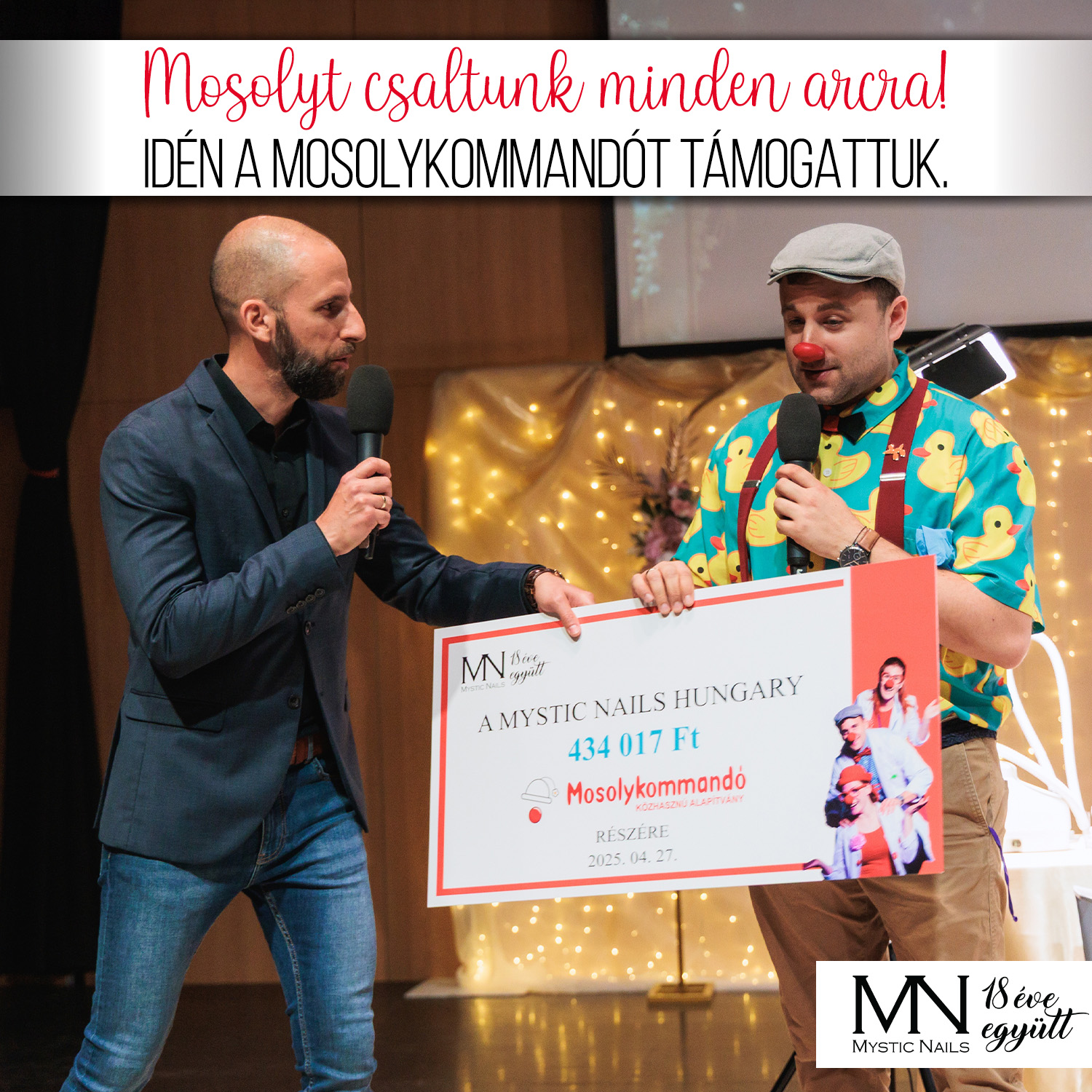 Idén mosolyt csaltunk minden arcra