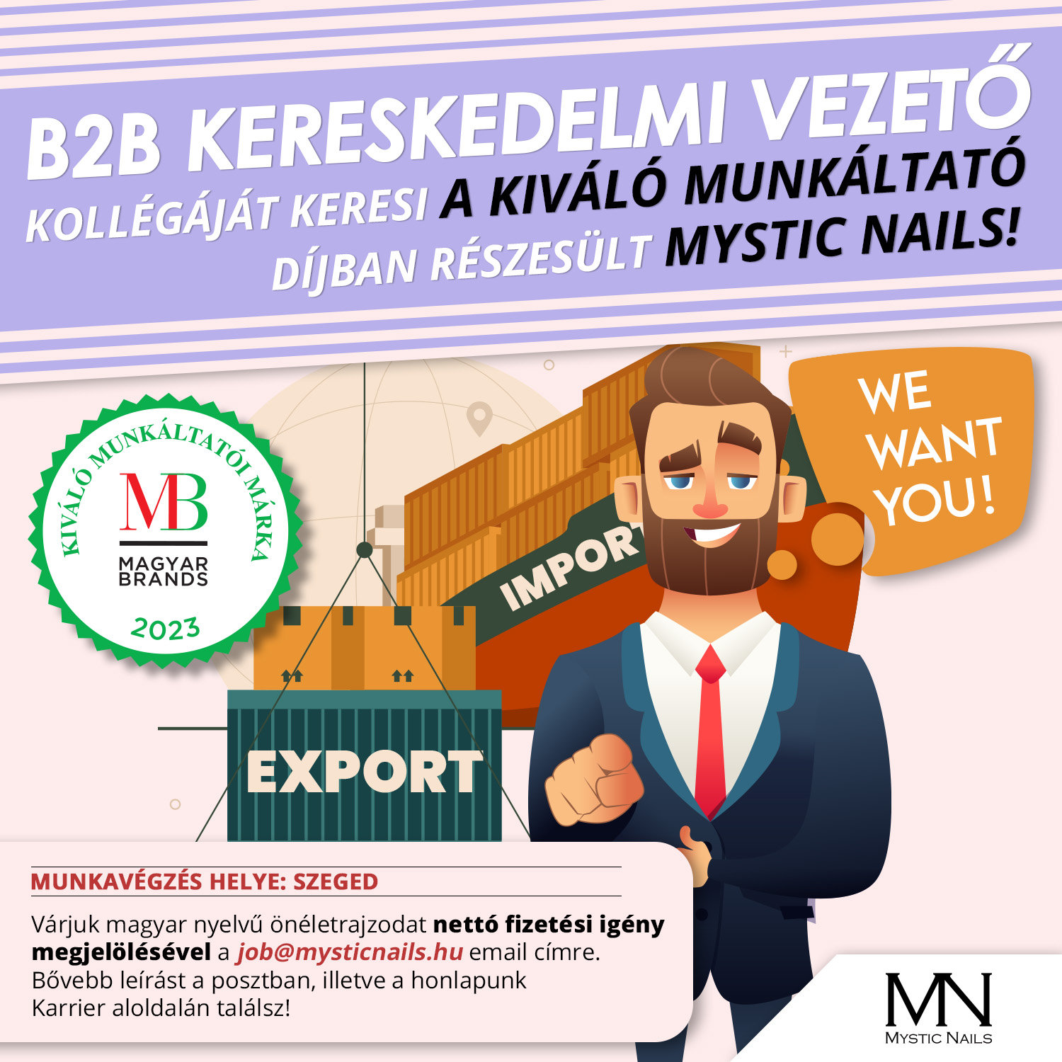 B2B Kereskedelmi Vezető